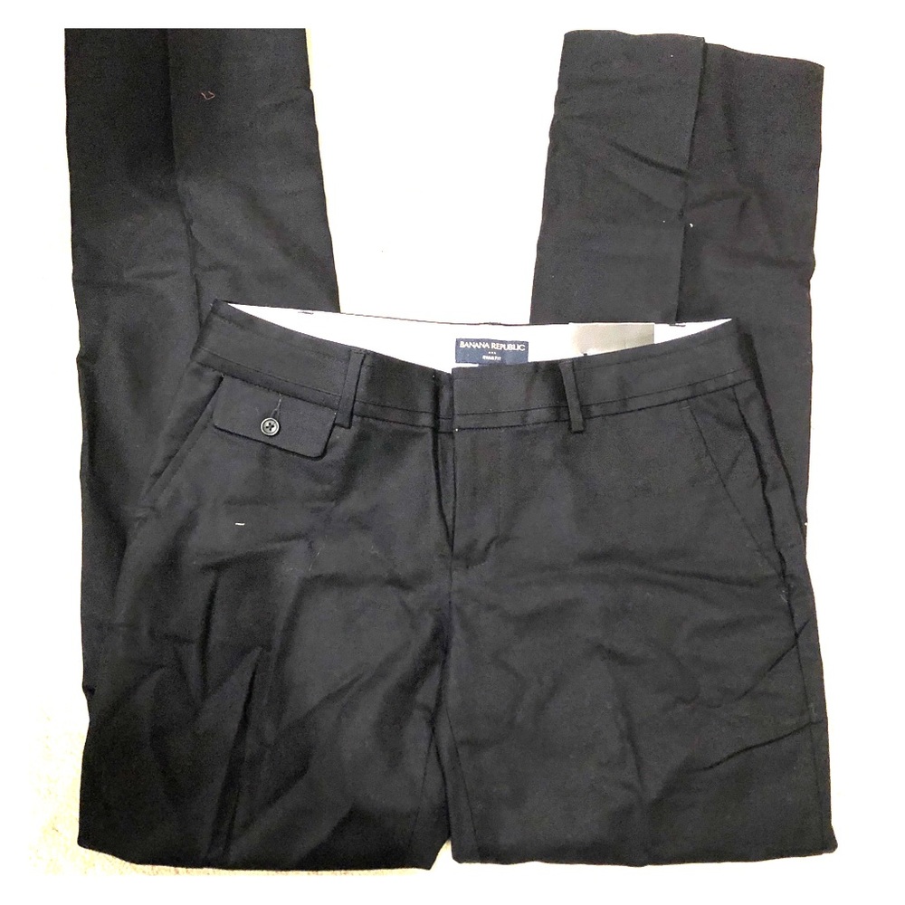 Banana Republic Black Dress Pant 6S (NWT)